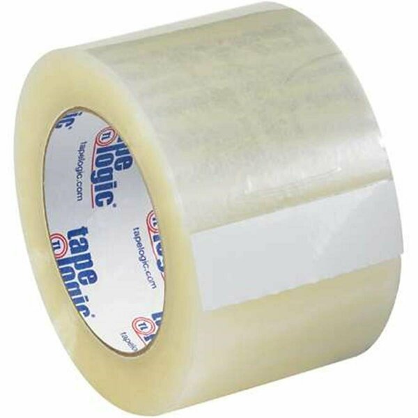 Perfectpitch 3 in. x 55 yards Clear No.126 Quiet Carton Sealing Tape , 6PK PE3347743